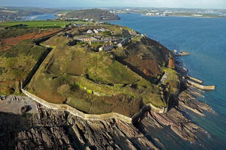 Camden fort-aerial view